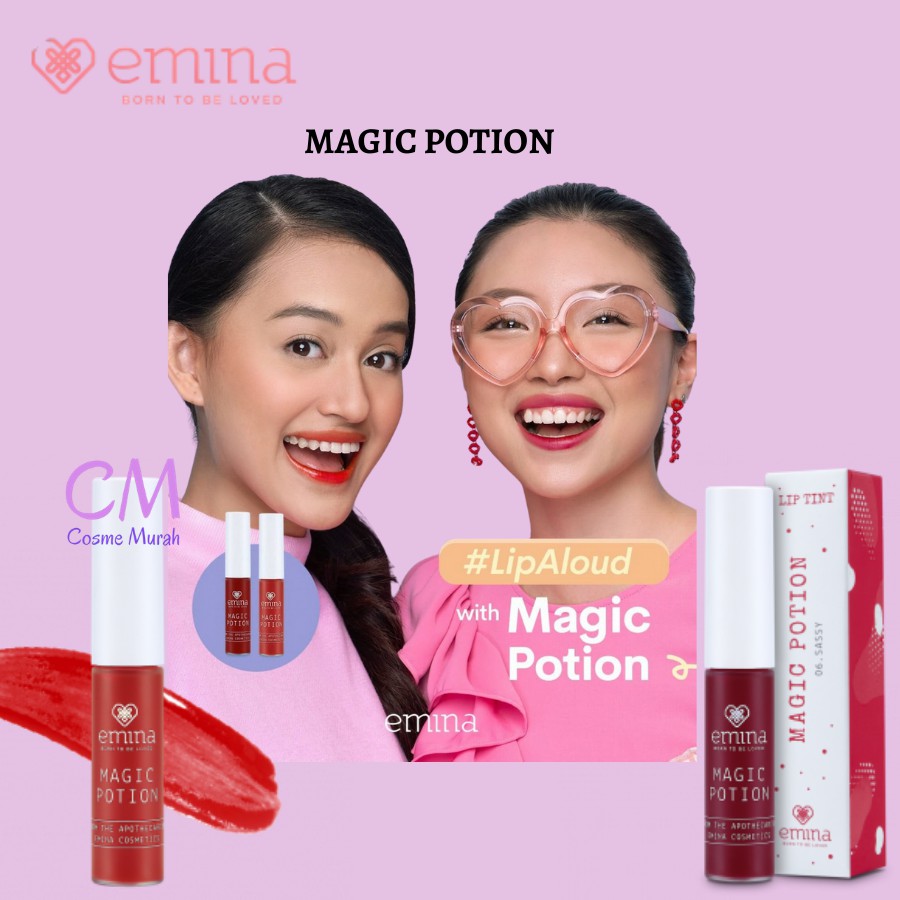 Jual CM Emina Magic Potion Lip Tint Indonesia