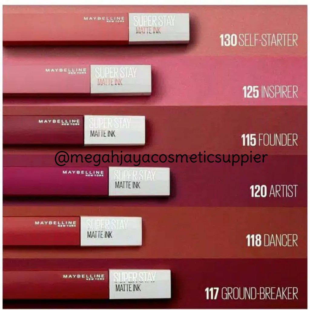 MAYBELLINE SUPER STAY MATTE INK 5 Ml @MJ