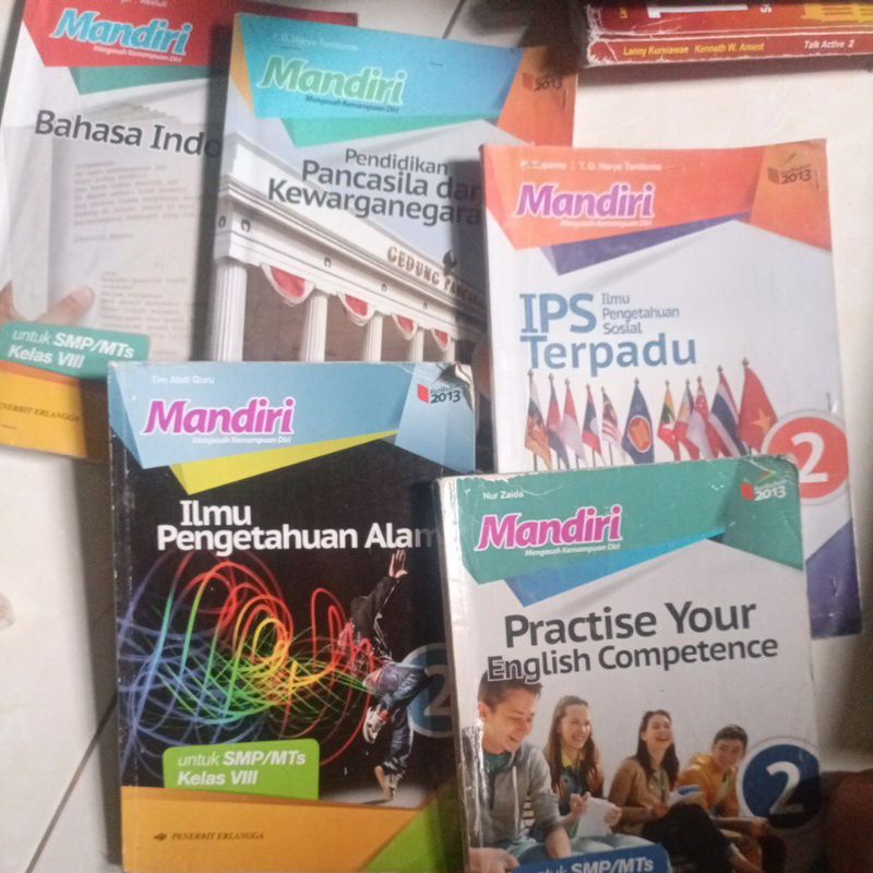 Jual Buku Bekas Mandiri Kelas 2 Viii Smp Mts Penerbit Erlangga | Shopee ...