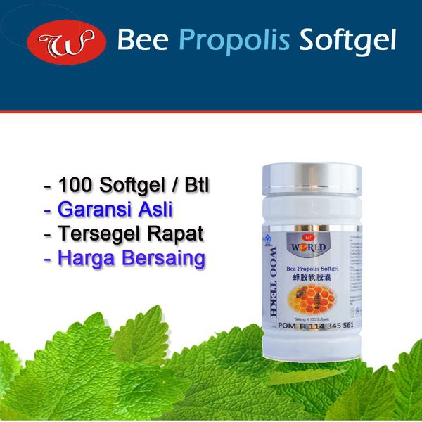 Woo Tekh Bee Propolis Wootekh - 100% Asli  - Bukan Nasa - Melia Nature - Nasa - MSI