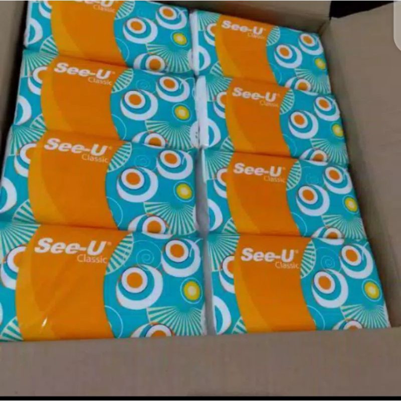 (200g) Tisu Tissue Facial 250 ply See-U Today Promo 250 Lembar Baru Tisu Wajah Serbaguna-3