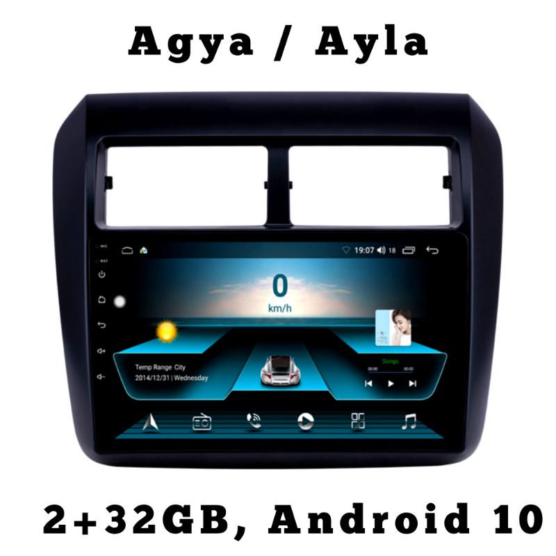 HEAD UNIT AGYA AYLA 9 INCH ANDROID-1