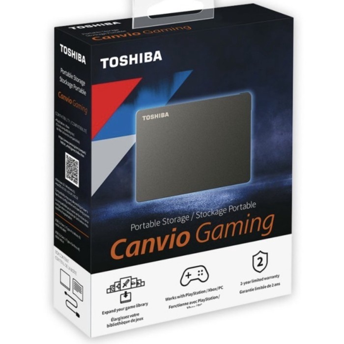 HDD EXTERNAL TOSHIBA CANVIO GAMING 1TB / HARDDISK 1 TB 2.5 USB 3.2 3.0 GARANSI RESMI