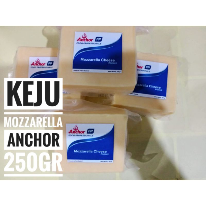 

KEJU MOZZARELLA ANCHOR 250G / ORIGINAL / MOZARELLA / MOZARELA / 2021 / MOZZARELA ANCHOR 250 GRAM