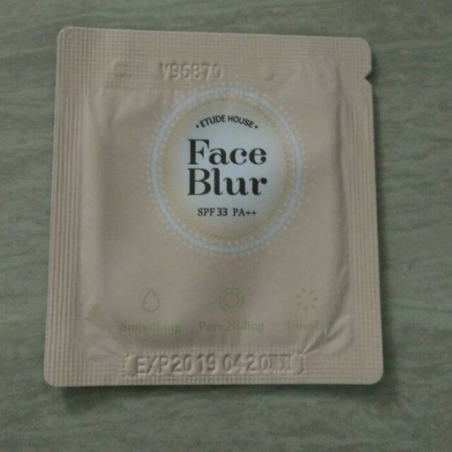 Etude House Face Blur Sample Sachet