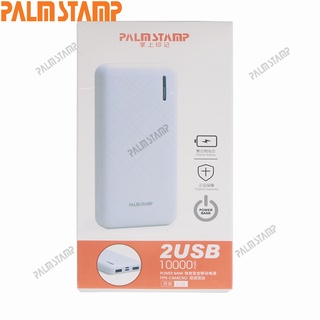 palmstamp powerbank 10000 mAh portable charging mobile power dual output input fast charge k6