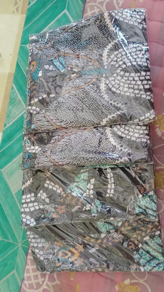 Batik Couple Keluarga - Sania Ruffle Batik Couple Orid Ndoro Jowi Dnt Garansi Termurah Batik Madu