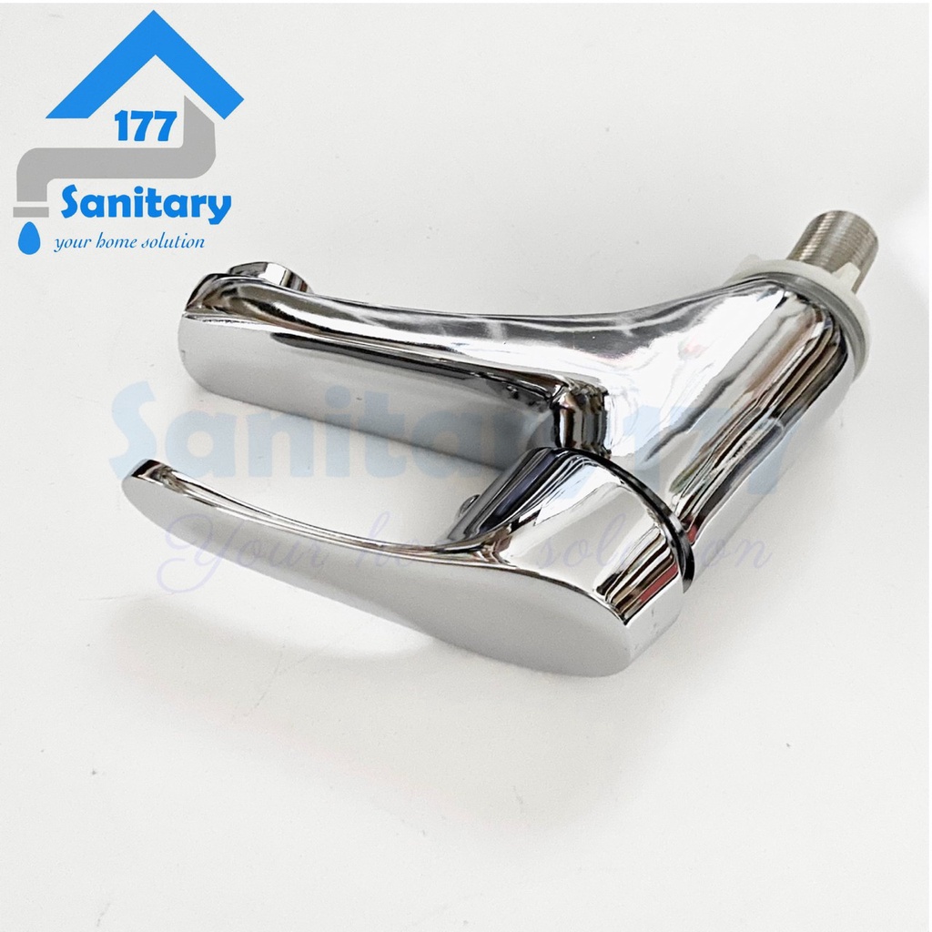 Kran Wastafel stainless Body Gede up down B18-Keran Air angkat washtafel cuci tangan sink basin faucet tap gede