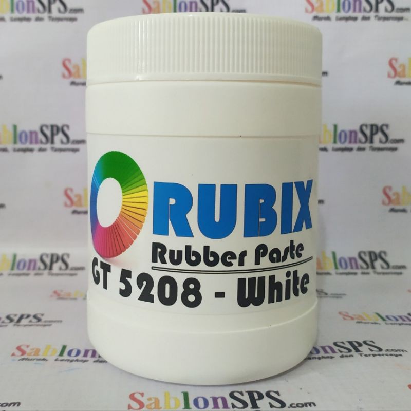 TINTA SABLON RUBBER DOFF RUBIX 5208 WHITE 500GR