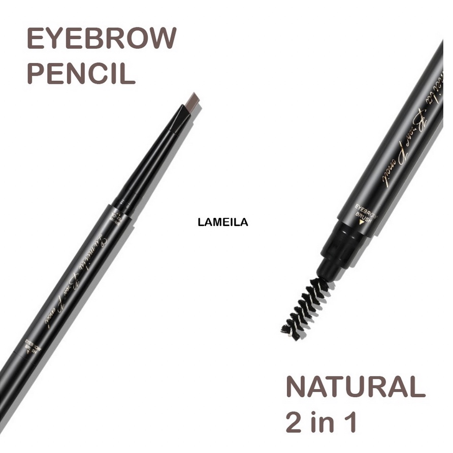 LAMEILA EYEBROW 2 IN 1 PENSIL ALIS KEPALA GANDA LA026