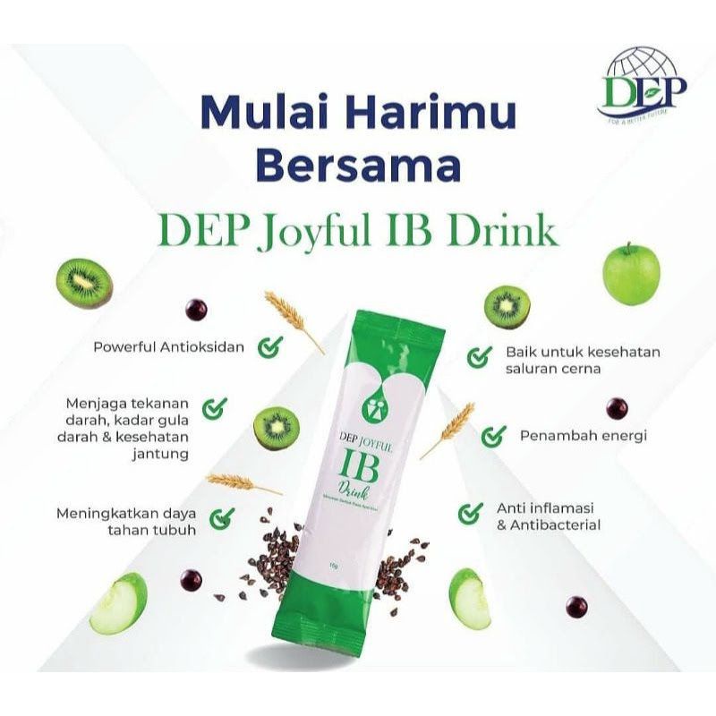 DEP Joyful IB Drink Meningkatkan Imunitas Tubuh (ORIGINAL BPOM)