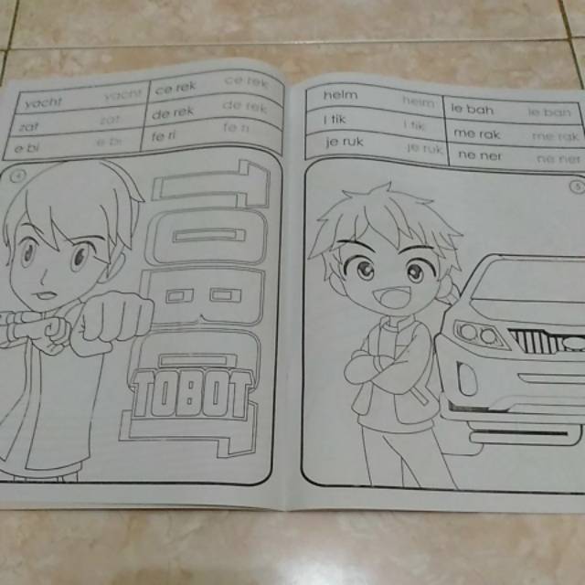 Mewarnai Tobot X Y Z