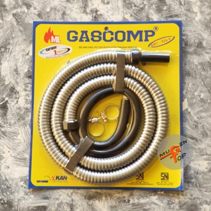 ] Selang Kompor Gas / Selang Gas Fleksibel / Selang Gas "Gascomp"
