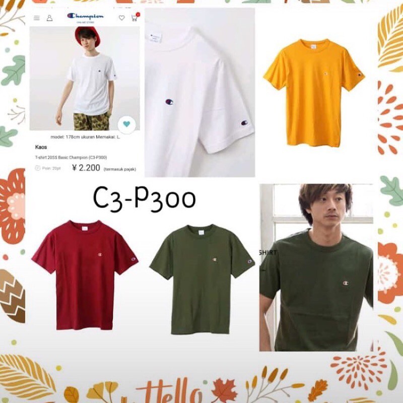 kaos champion / tshirt champion