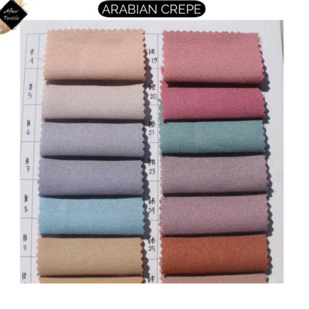 Big Sale Kain Arabian Crepe Lady Zara Bahan Mosscrepe Original Import Japan Tidak Jual K Shopee Indonesia