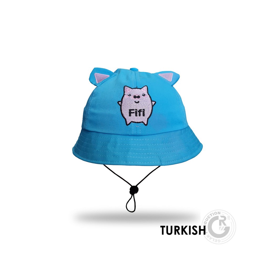 TOPI ANAK LAKI LAKI PEREMPUAN BUCKET HAT ANAK COWOK CEWEK 3 4 5 6 7 8 9 10 TAHUN KOREA 1 2 BASEBALL FASHION ANAK COWO CEWE OOTD USIA BALITA KIDS KUPLUK AKSESORIS KEPALA UMUR ANAK KADO ANAK LUCU-Squishy Biru Turkish