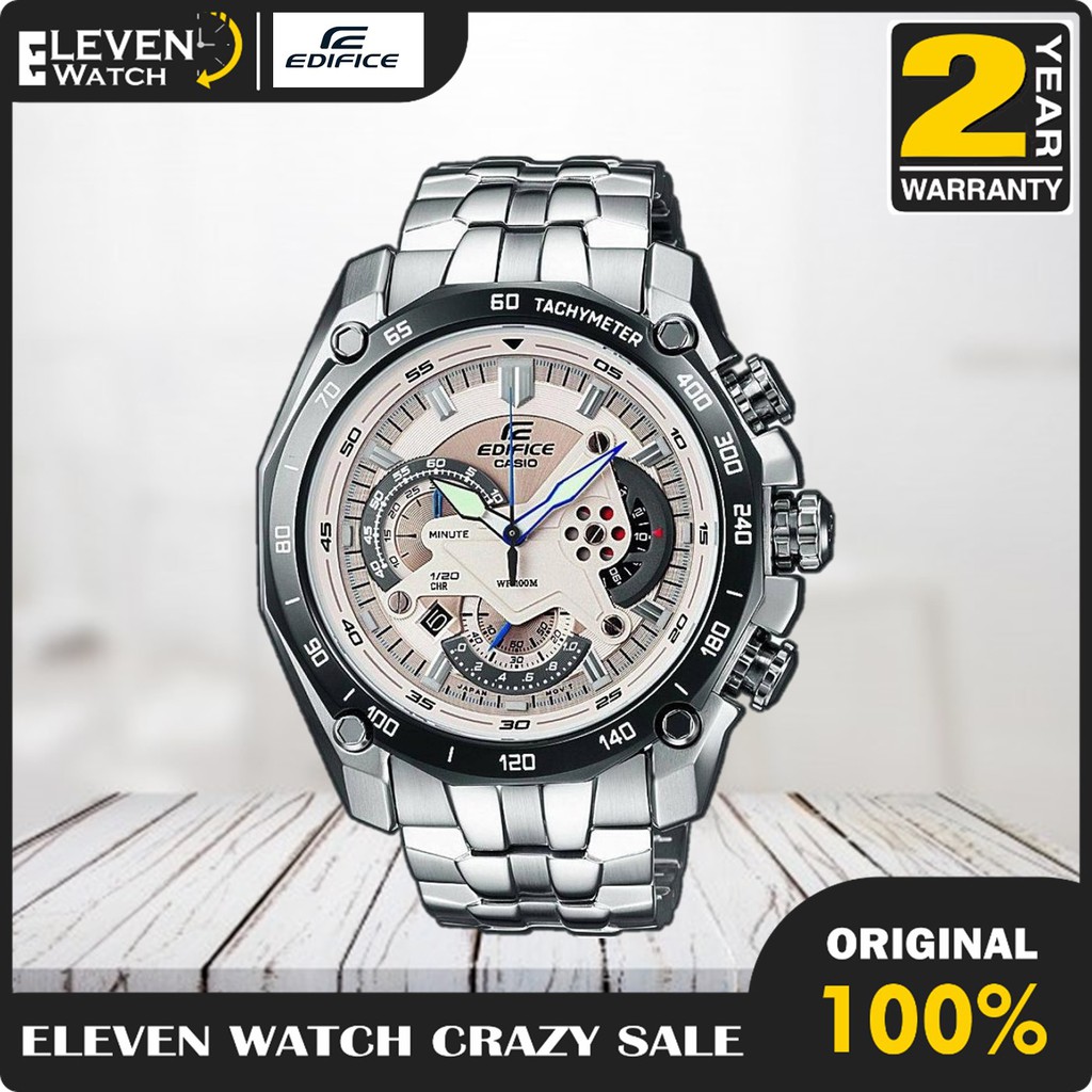 Jam Tangan Pria Edifice EF-550D-7AV / EF550D-7AV  Garansi 2Th