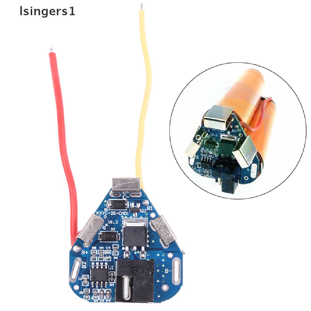 (lsingers1) 3s bms Papan PCB Untuk Baterai Lithium 12.6V 18650 Power