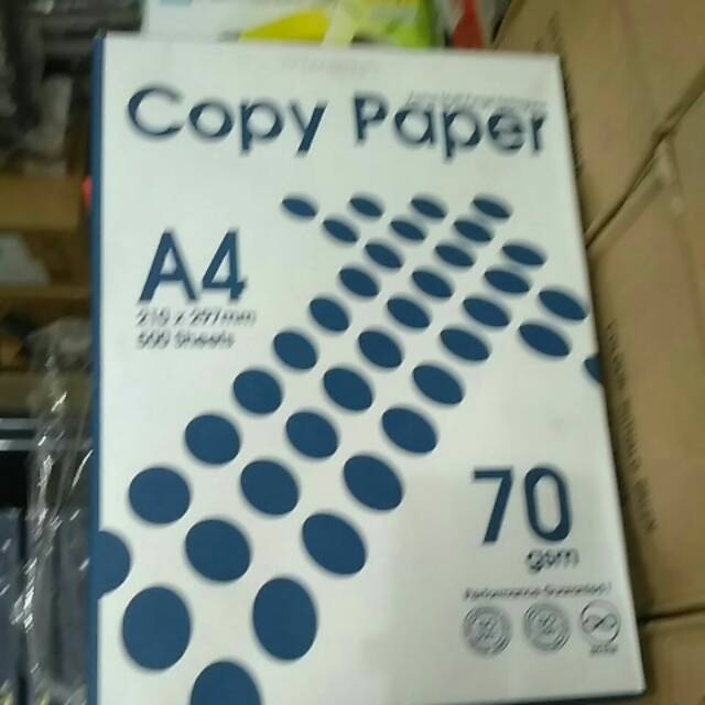 

Hvs a 4 75 copy paper ( kemasan sudah baru ya) warna hijau tosca