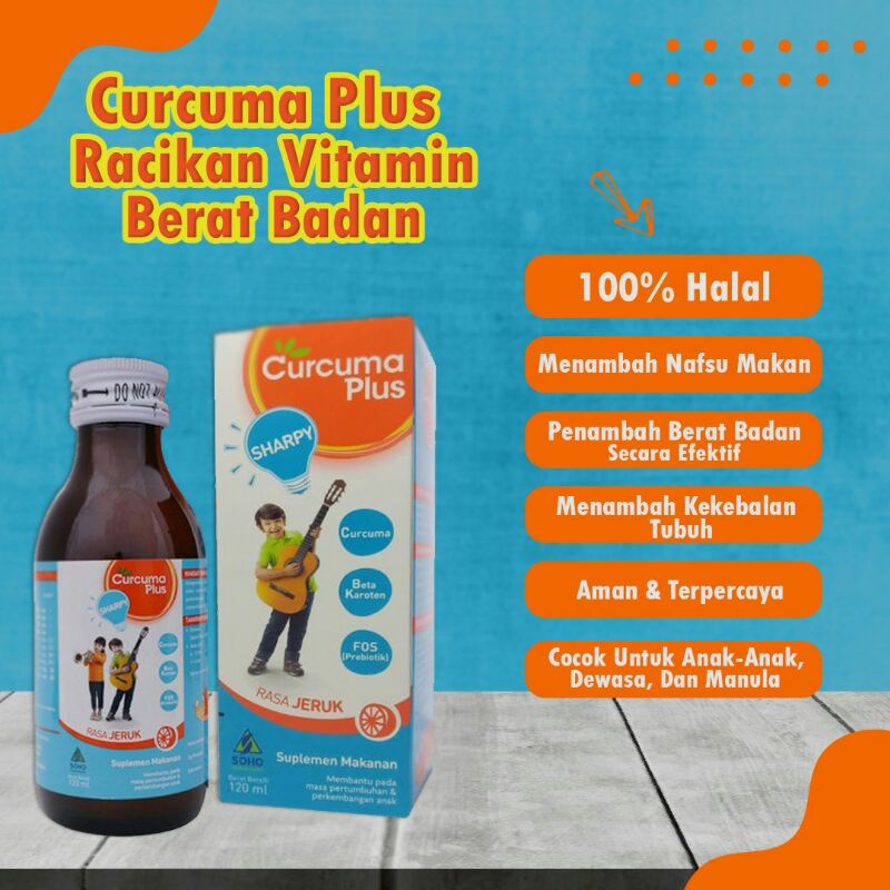 curcuma plus racikan penambah berat badan *60 ml