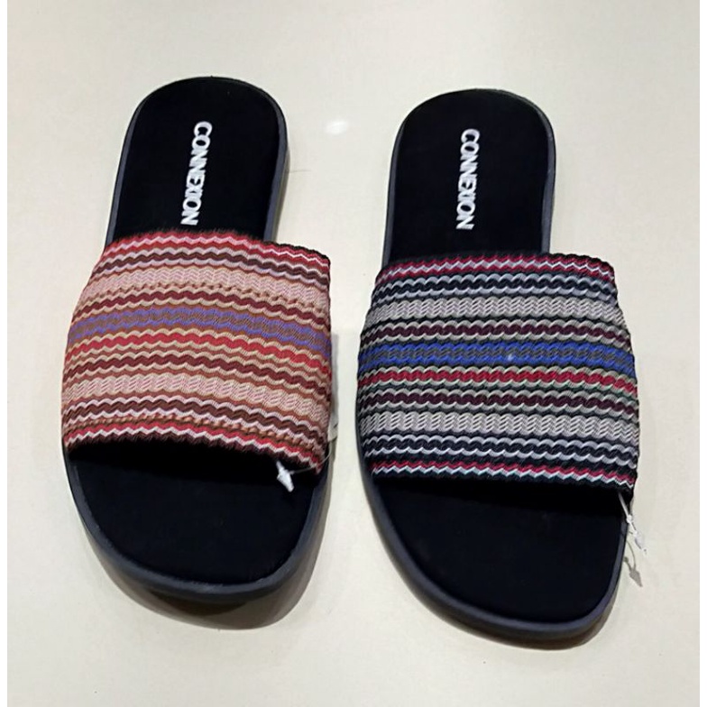 sandal flat wanita connexion