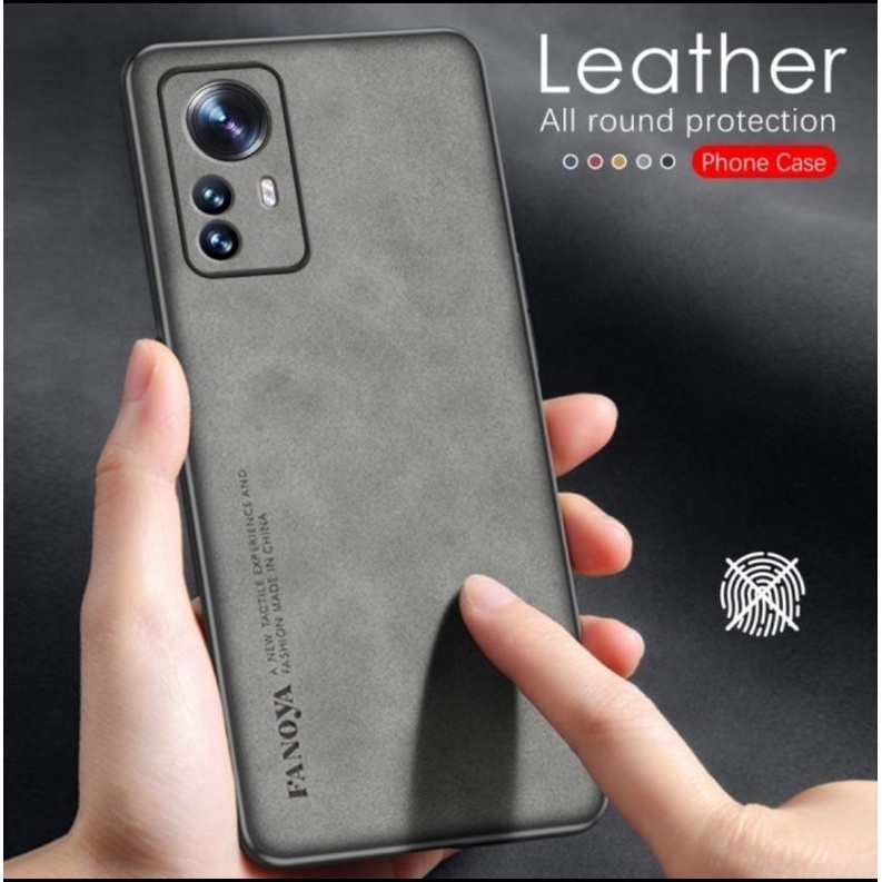 Xiaomi 12 lite Mi 12 lite soft case leather Fanoya premium case