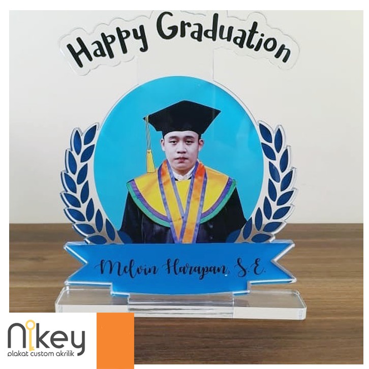 PLAKAT,PLAKAT WISUDA PLAKAT PENGHARGAAN PLAKAT AKRILIK SOUVENIR TROPHY KADO