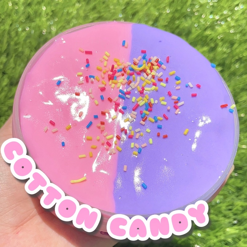 cotton candy slime by pandasquishyshop