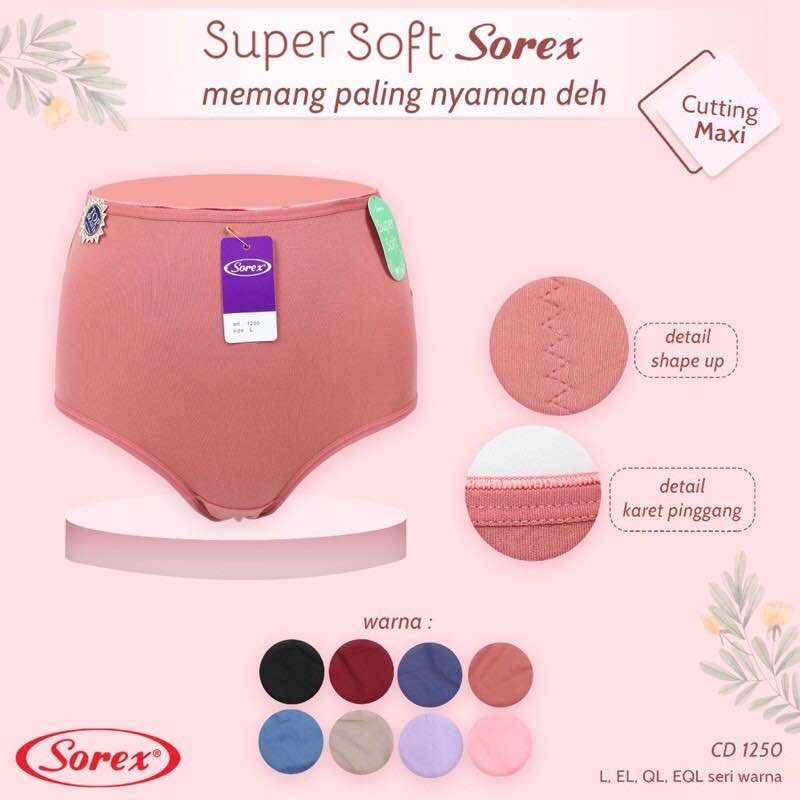 CD SOREX 1250 SuperSoft ( size L - XXXL) -  BIG SIZE