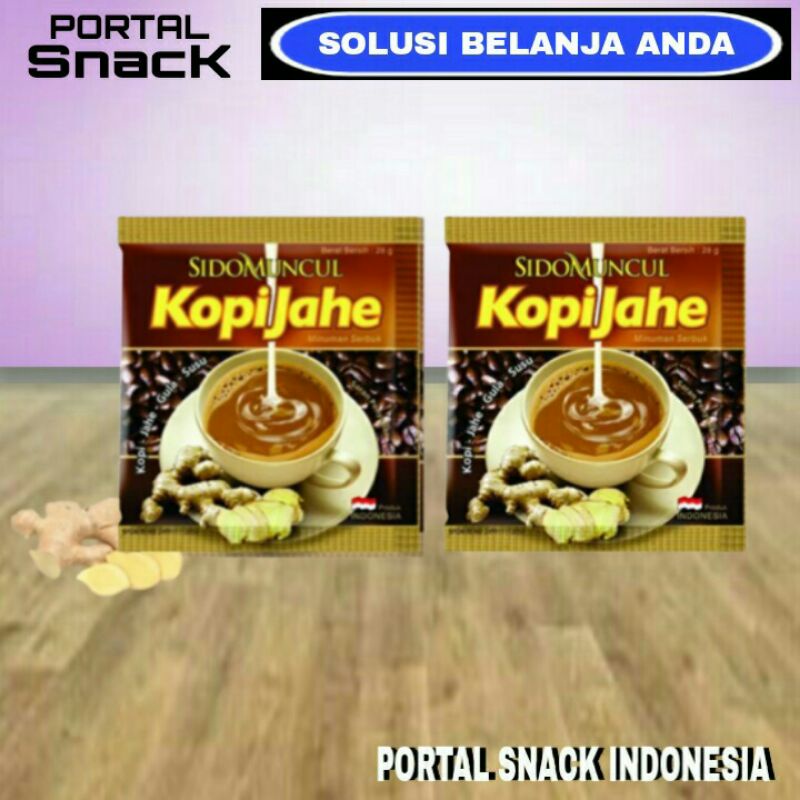 

Kopi Jahe Sidomuncul 1 pack isi 10 pcs