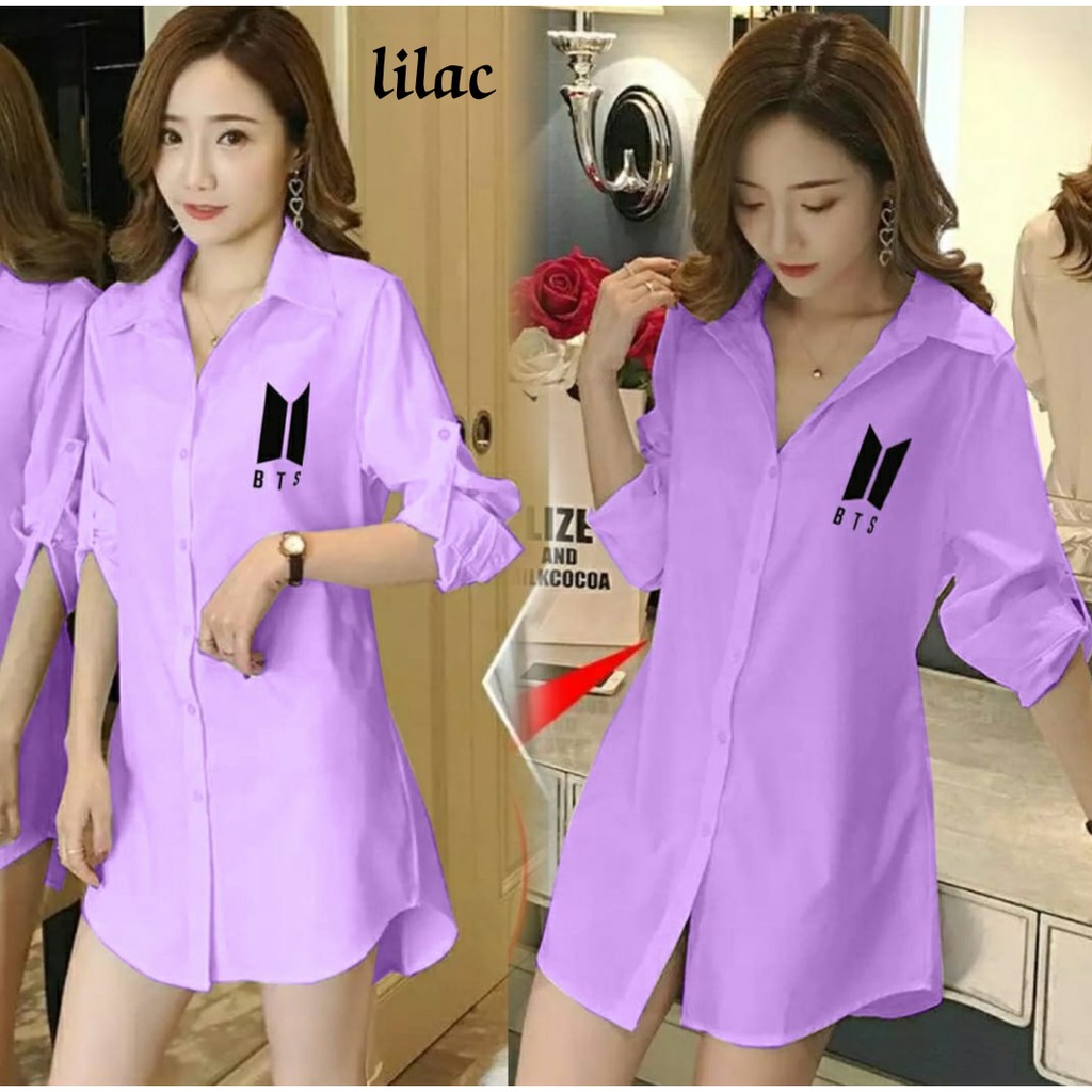 [ MOCIIESHOP ] lt bts / longtop sg / hn / mc / baju tunik wanita / baju bts / tunik wanita / baju tu