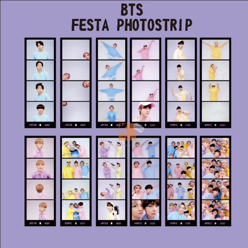 Jual BTS FESTA PHOTOSTRIP (Set) Shopee Indonesia