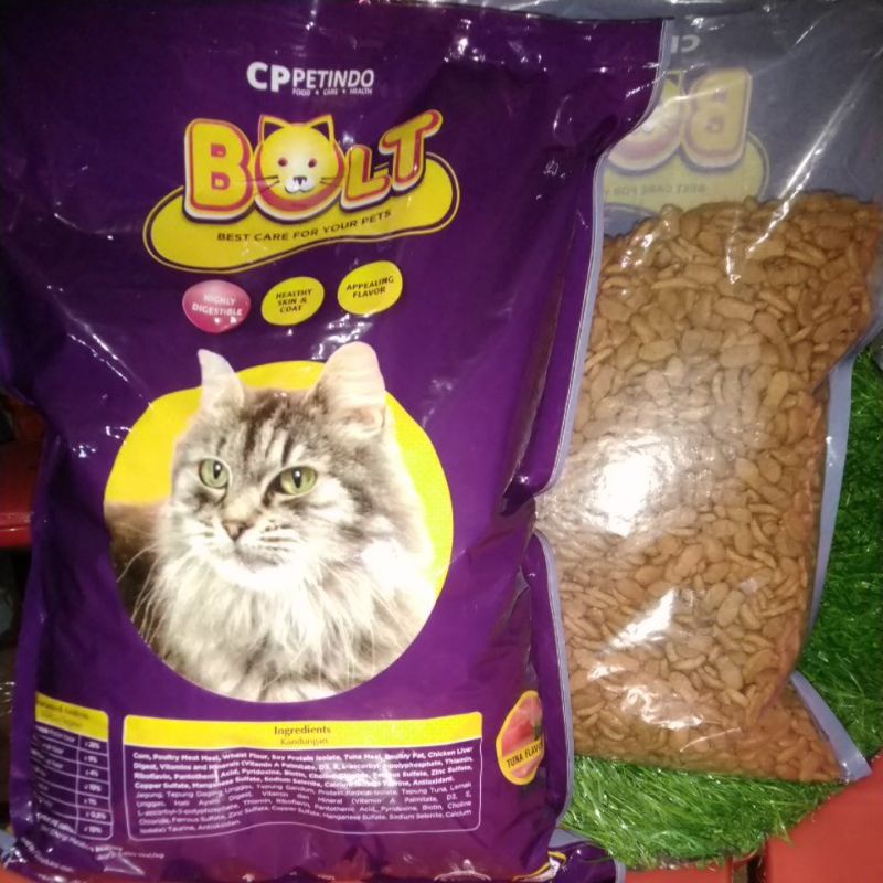 Bolt Tuna makanan kucing 1Kg