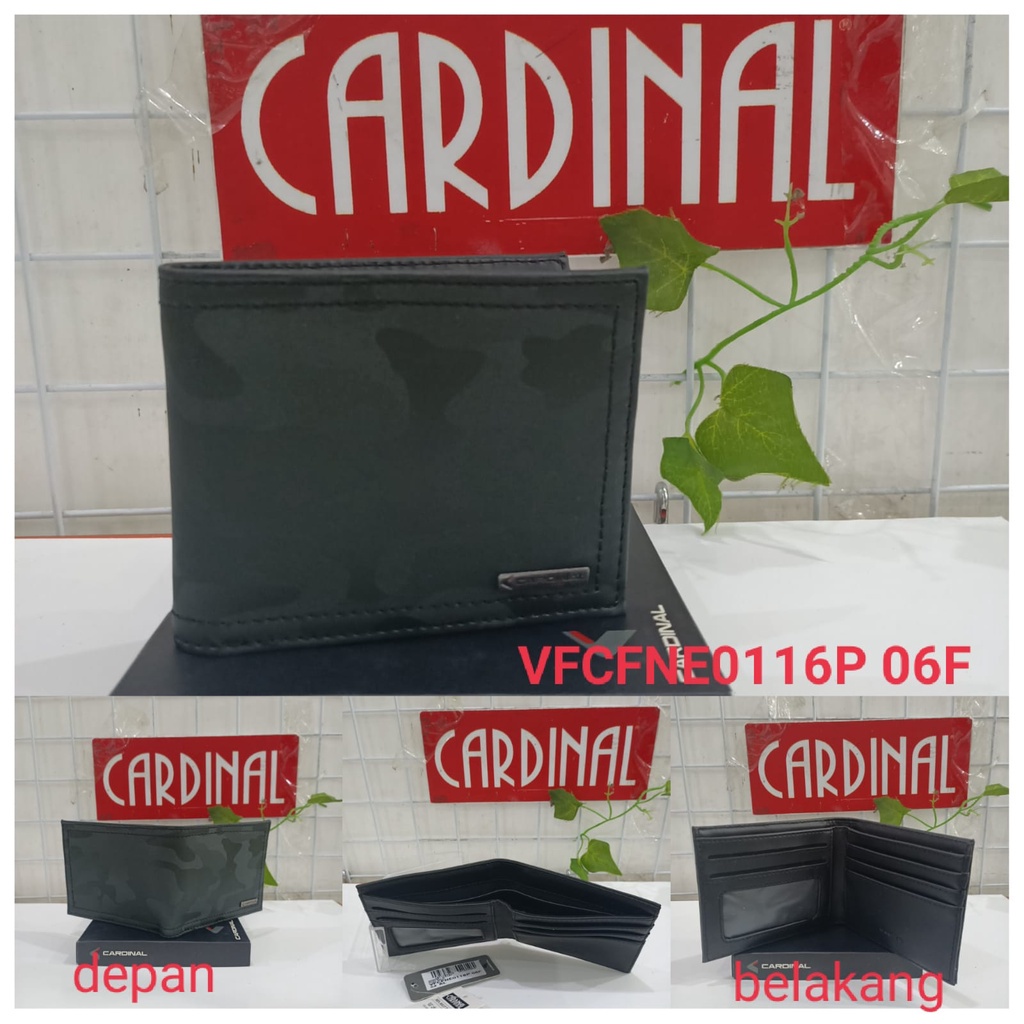 Sogo  D CARDINAL DOMPET/WALLET DAEL Pria Dompet Lipat Multifungsi Aksesoris Cowok Bagus
