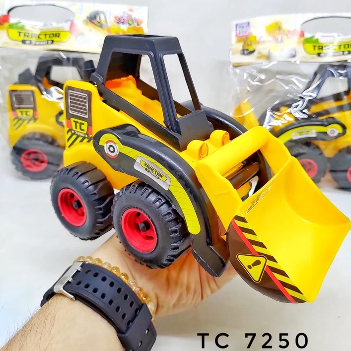 Mainan Mobil Mobilan Truk Konstruksi Bulldozer TC7250