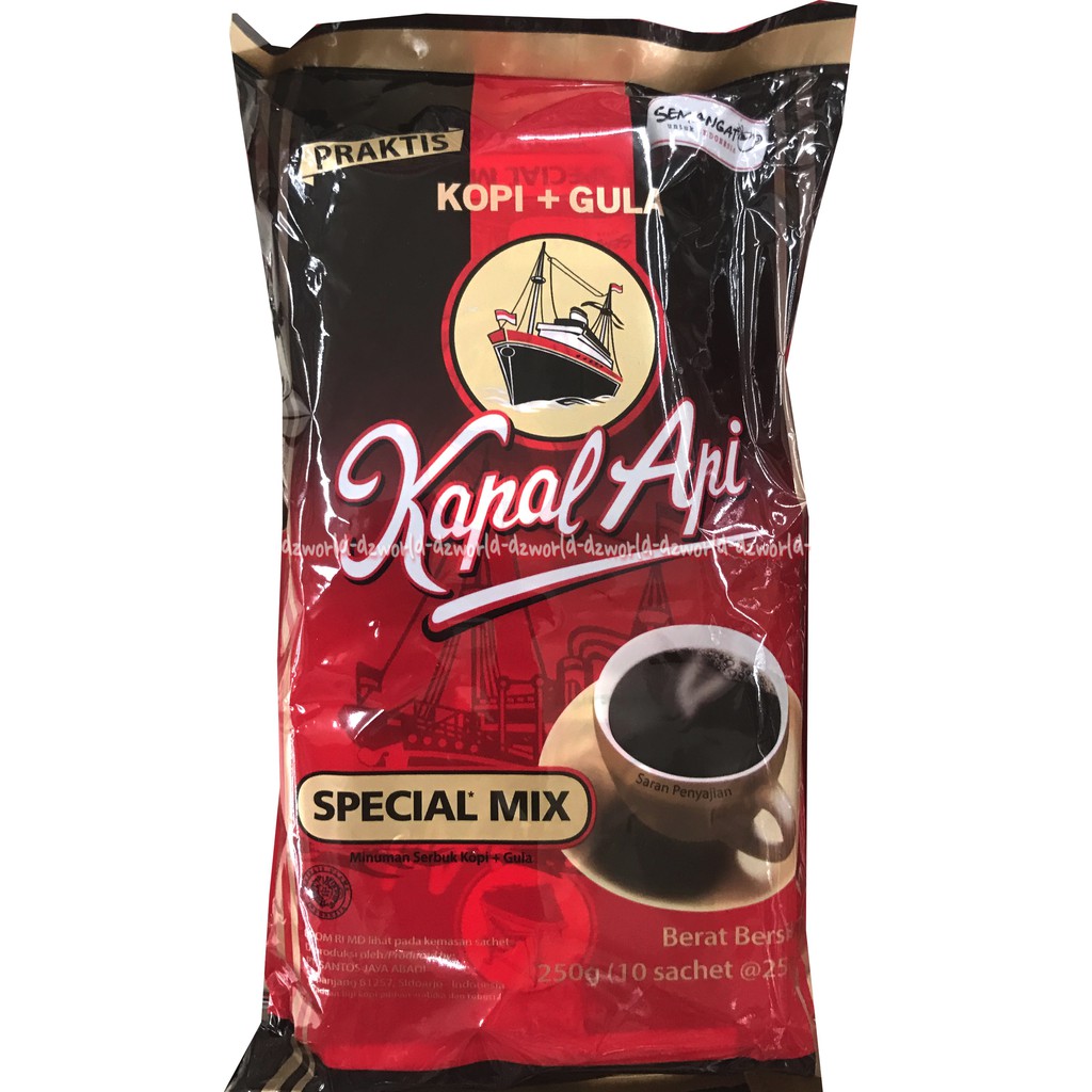 Kopi Kapal Api Special Tanpa Gula Mini 6.5g