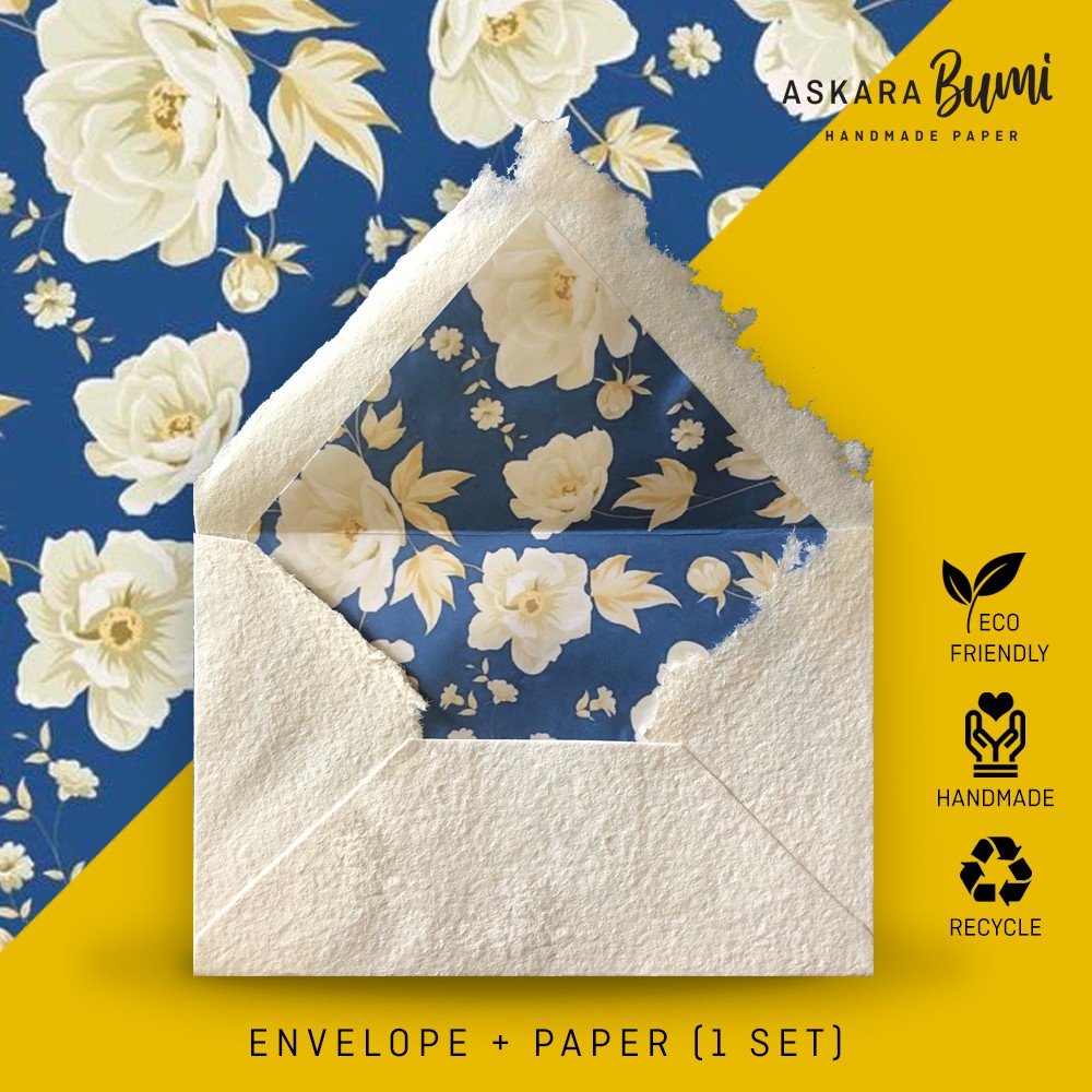

Paket Kartu Ucapan + Amplop print Floral 1.6