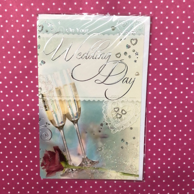 

Wedding card (champagne)