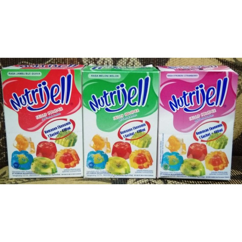 Nutrijel buah 10 gr