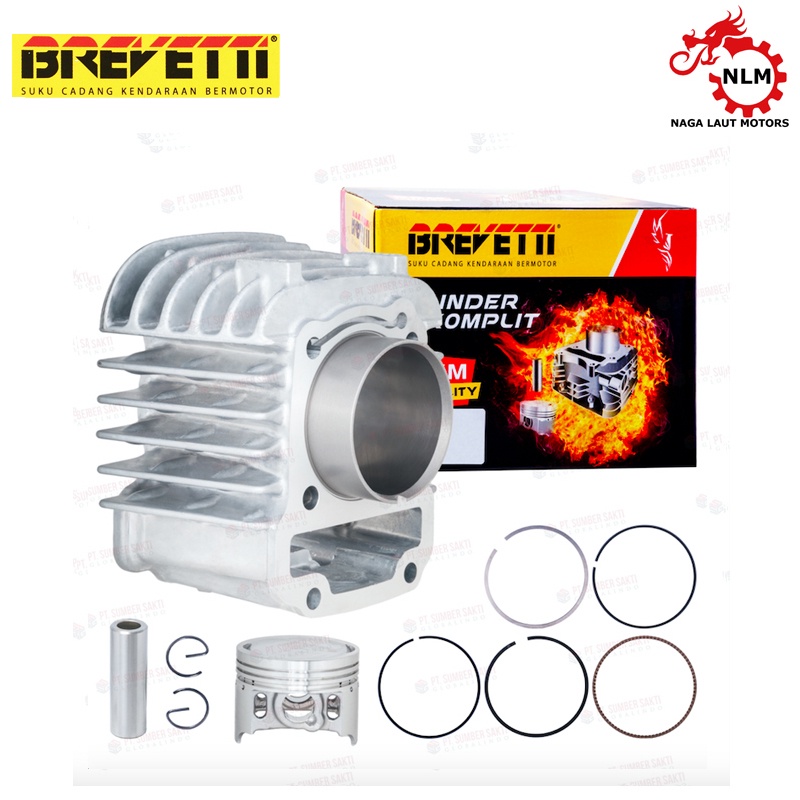 Brevetti Silinder Blok Seher dan Piston Revo 110 Pgm Fi