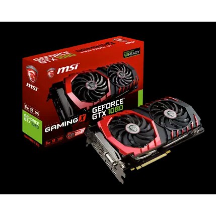 VGA MSI GTX 1080 8 GB GAMING X