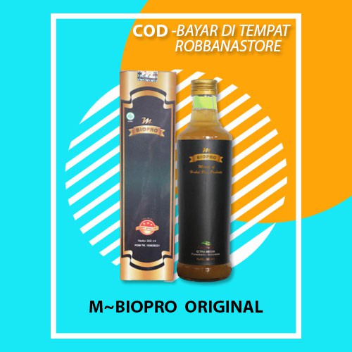 M BIOPRO HERBAL PLUS PROBIOTIK - MBIOPRO  100% ORIGINAL C.O.D