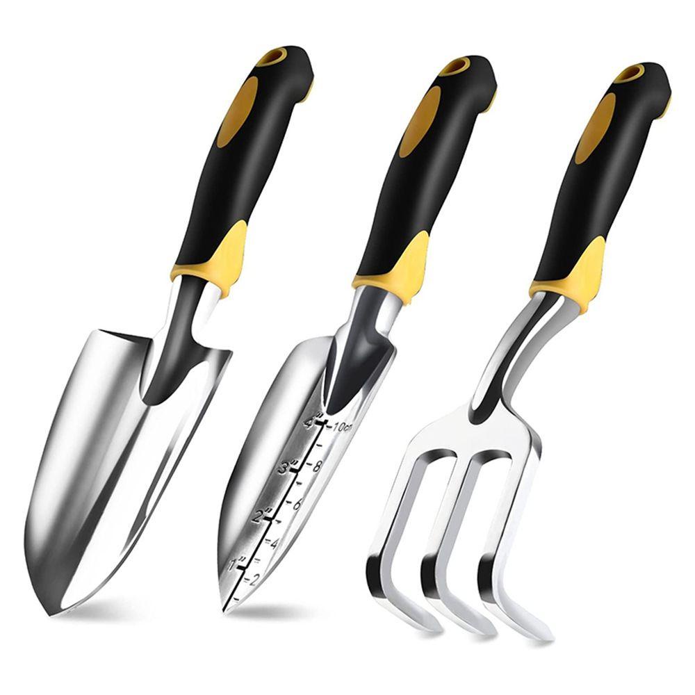 [Elegan] Sekop Cor Aluminium Heavy Duty Berkebun Kombinasi Hadiah Hand Tools Garden Tools Set Trowel