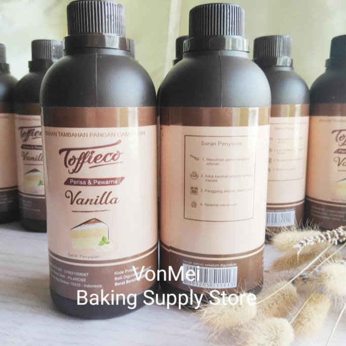 

TOFFIECO Vanilla Paste Perisa Pasta Vanila 500 gr Wangi