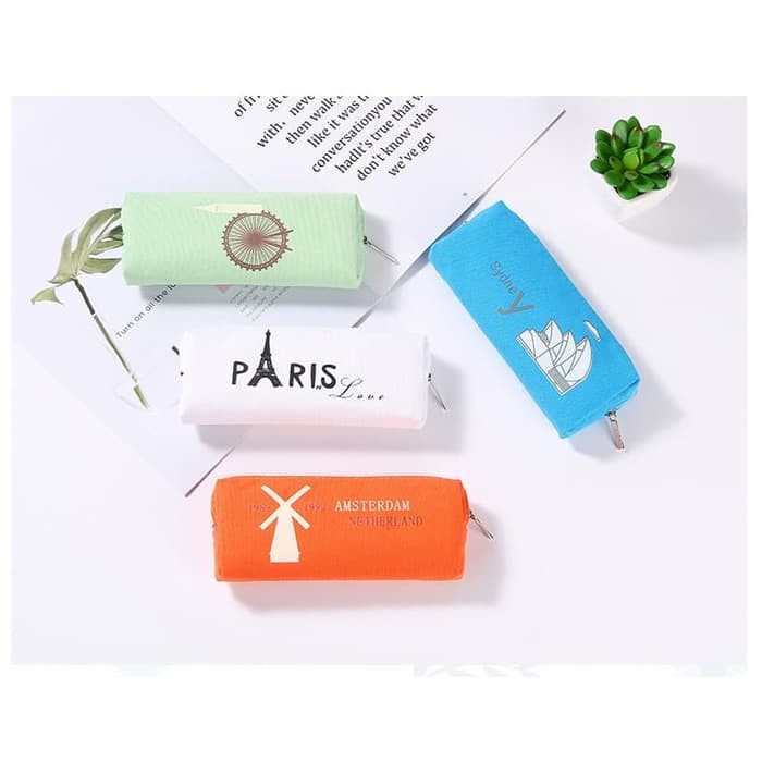 

Terlaris TP0072 Tempat Pensil Famous Place / Tempat Kosmetik - Orange Elegan
