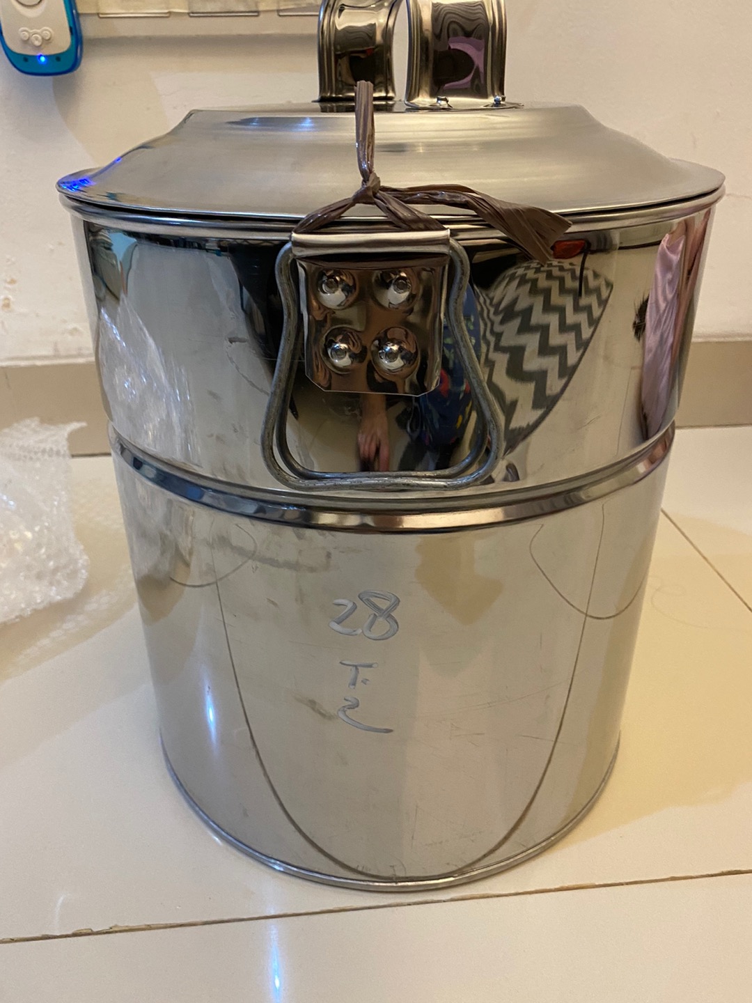 Dandang Baso Stenless Uk28-30-32 Cm ( Tebal 0.4 Ml )