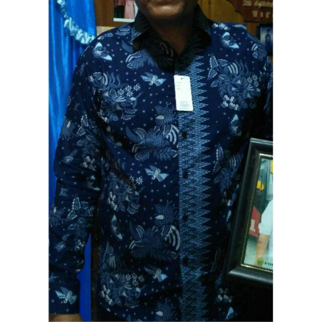 Kemeja Batik Pria Slimfit Modern Batik Mewah Slim Fit Lbdchs1l1