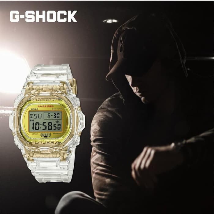 Jam Tangan G-Shock GMW-B5000 Transparant 35TH DW-5735 E 5700 Ori BM