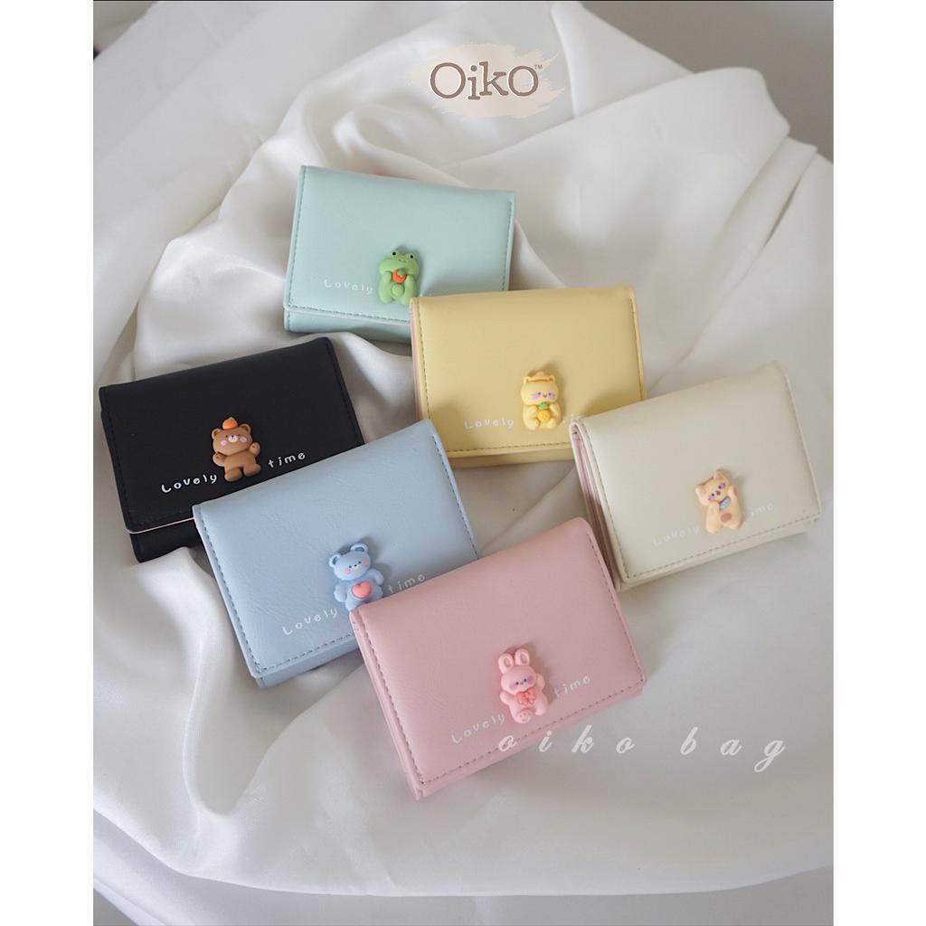 DOMPET WANITA KECIL OIKO LOVELY WALLET / DOMPET LIPAT / CARD HOLDER / DOMPET KARTU / DOMPET LUCU