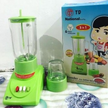 Blender National TD Kaca 6 Pisau